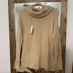 NWT Tan Banana Republic Sweater | Cowl Neck Sweate